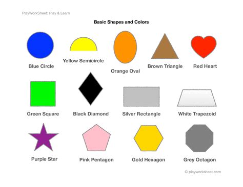 all shapes sizes and colors