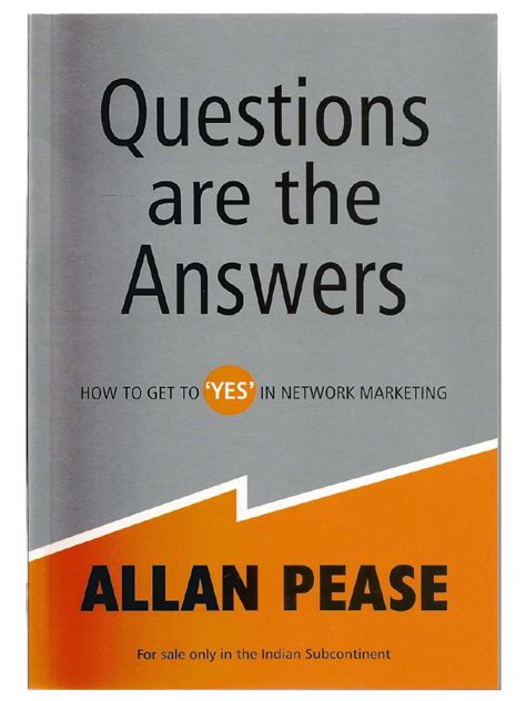 allan pease questions are the answers pdf