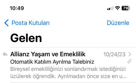 allianz yaşam emeklilik iptali