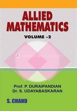 allied mathematics volume 2
