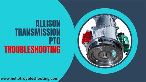 Allison Troubleshooting