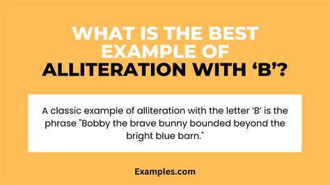 Alliteration With The Letter B   101 Alliteration Examples Ereading Worksheets - Alliteration With The Letter B