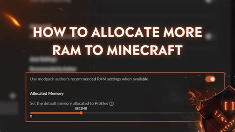 Allocate Ram To Minecraft Server