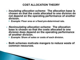 Allocation Bases That Do Not Drive Overhead Costs Blank