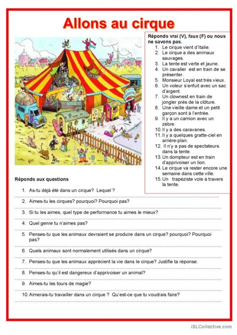 Allons Au Cirque