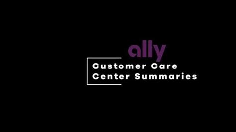 Ally Customer Care