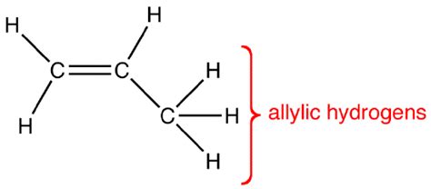 Allylic Hydrogen Atom