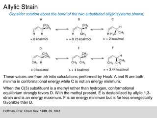 Allylic Strain 5