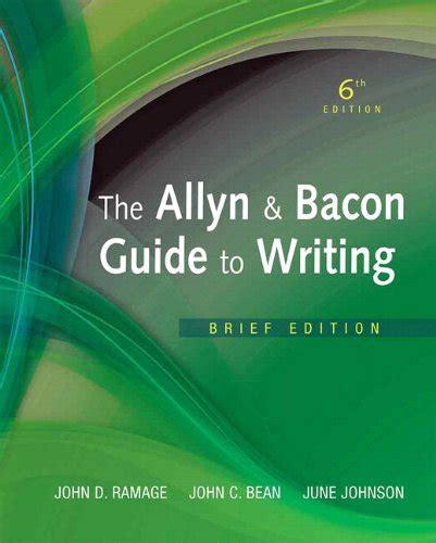 Read Online Allyn Bacon Guide To Writing 6Th Edition Pdf 