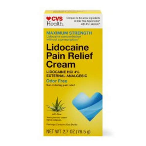 aloe with lidocaine cvs