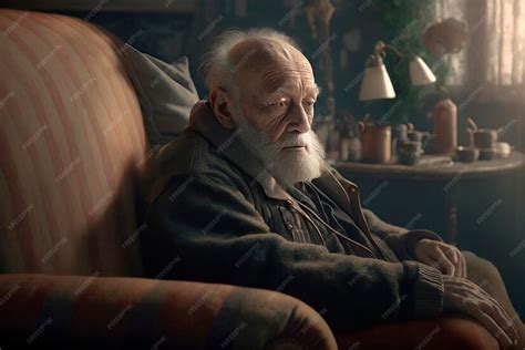 Alone Old Man