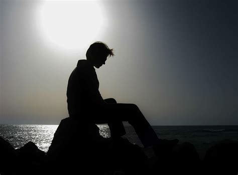 Alone Sad Man