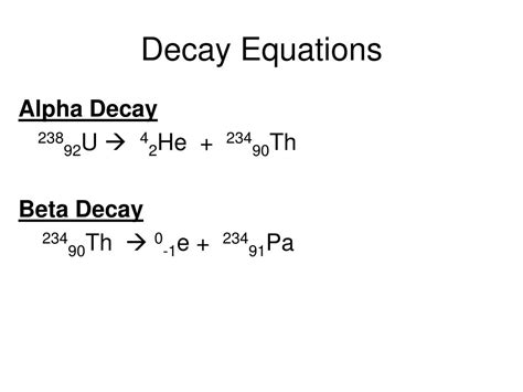 Alpha And Beta Decay Equations Ks4 Physics Teachit Alpha And Beta Decay Worksheet - Alpha And Beta Decay Worksheet