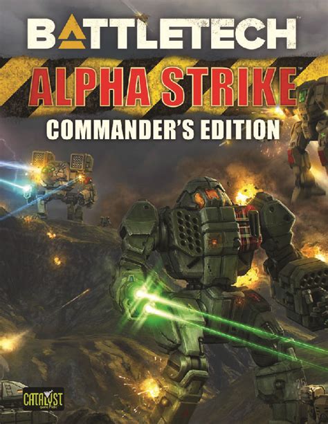 Alpha Strike Commanderx27s Edition 3rd Printing 2021