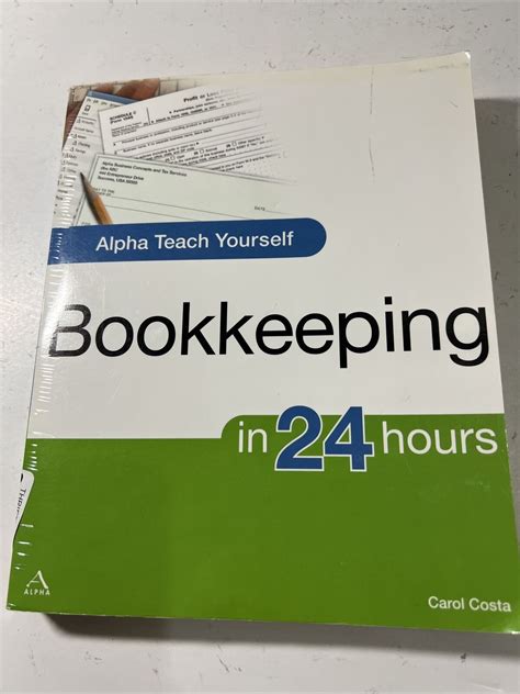 Read Online Alpha Teach Yourself Bookkeeping In 24 Hours 