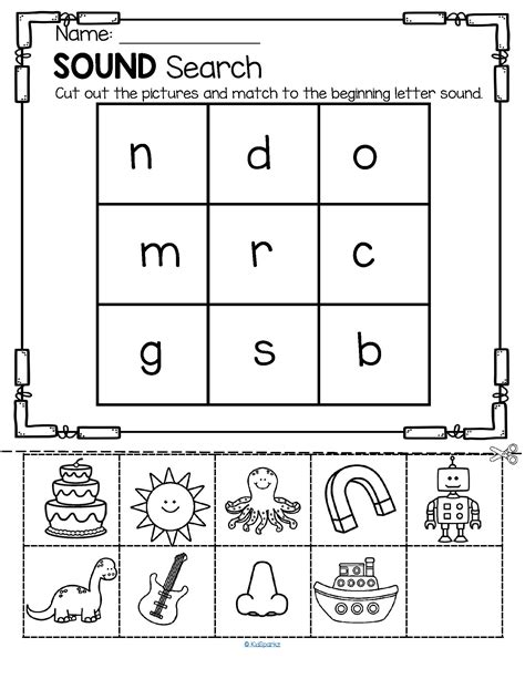 Alphabet And Beginning Sounds Cut And Sort Worksheets Beginning Sounds Sort Worksheet Kindergarten - Beginning Sounds Sort Worksheet Kindergarten
