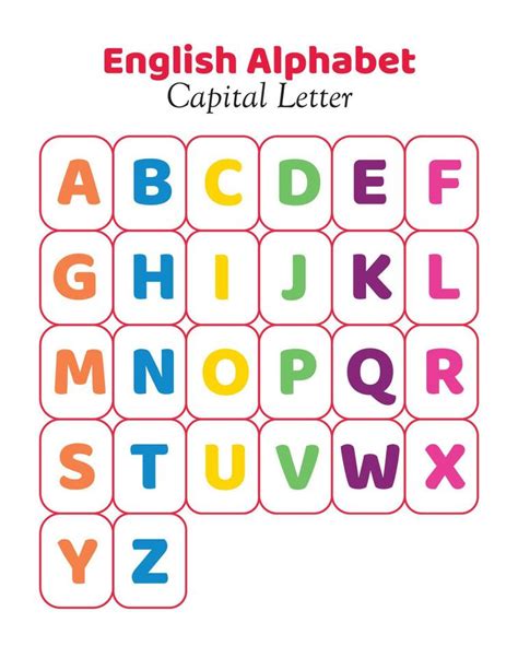 Alphabet For Kids With Capital And Small Letters Capital And Small Letters With Pictures - Capital And Small Letters With Pictures