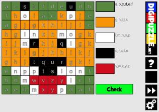 Alphabet Games Digipuzzle Net Abcd Math - Abcd Math