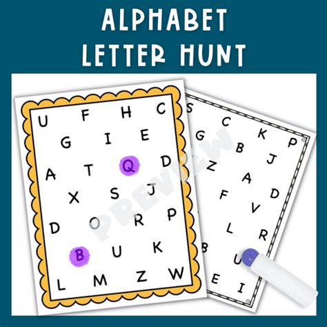 Alphabet Letter Hunt Worksheets Faithfully Teaching At Home Letter Hunt Worksheet - Letter Hunt Worksheet
