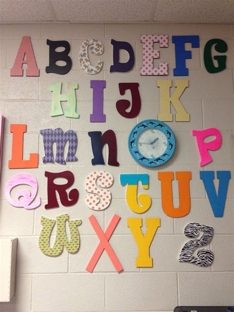 Alphabet Letter Nursery Decor Etsy Alphabet Letters For Nursery - Alphabet Letters For Nursery