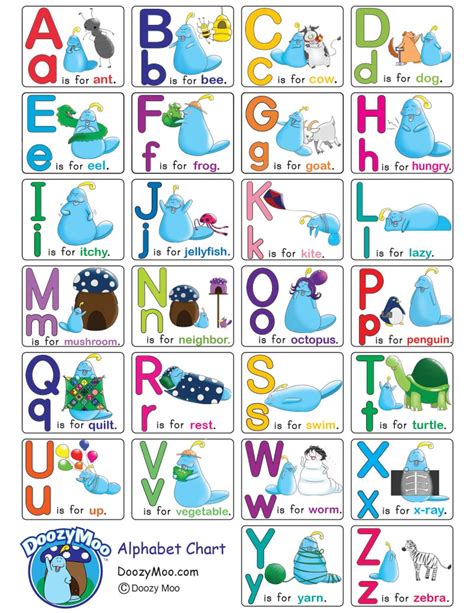 Alphabet Worksheets Free Printables Doozy Moo Alphabets Worksheet For Kids - Alphabets Worksheet For Kids