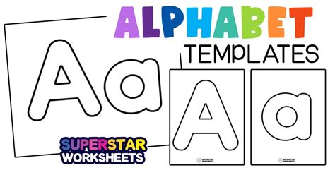 Alphabet Worksheets Superstar Worksheets Alphabets Worksheet For Kids - Alphabets Worksheet For Kids