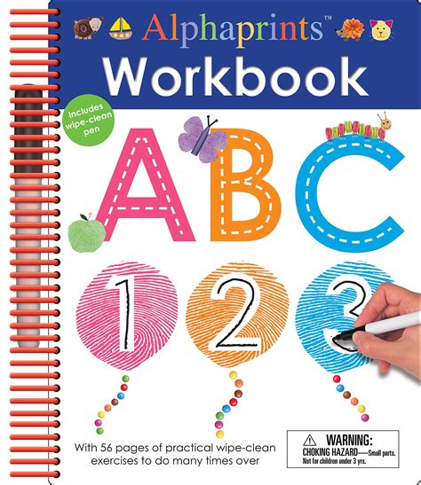 Alphaprints Wipe Clean Workbook Abc Wipe Clean Activity Books