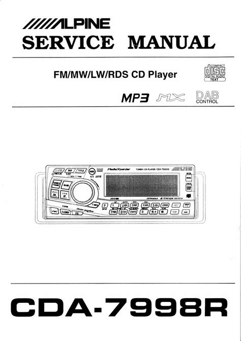 Alpine 7998 Manual