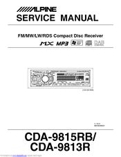 Read Online Alpine Cda 9813 User Guide 