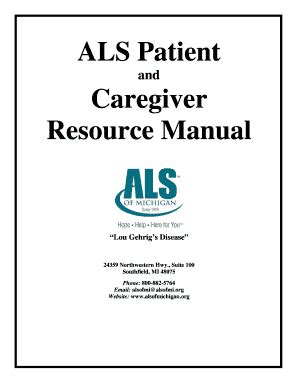 Download Als Patient And Caregiver Resource Manual 