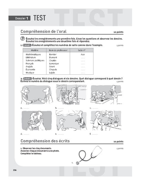 Alter Ego 1 Tests Corriges 3