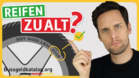 alter eines autoreifens ablesen