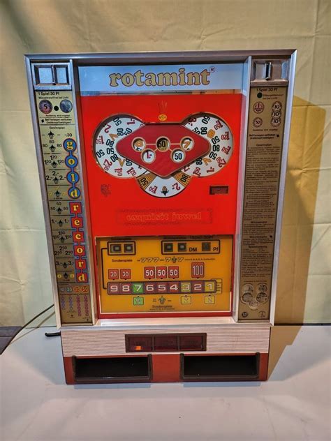 alter spielautomat rotamint fumm