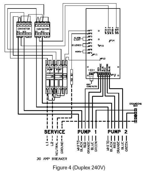 alternating duplex pump control wiring diagram