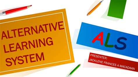 Alternative Learning System Module For Students