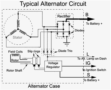 Alternator Regulator Schematic
