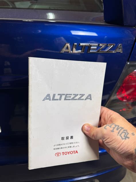 Altezza Sxe10 Manual