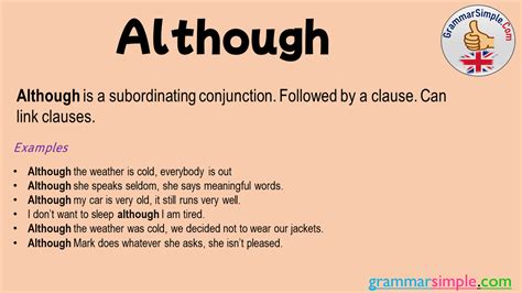 although | How to use despite in spite of