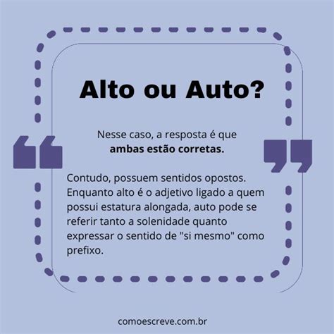 alto ou auto