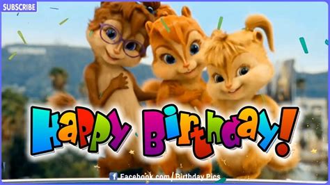 alvin and the chipmunks-Happy birthday - YouTube Music