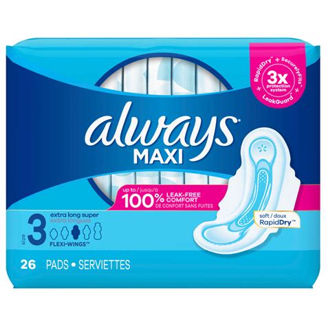 Always Maxi Pads Size 3