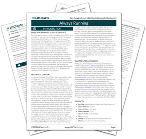 Always Running Pdf
