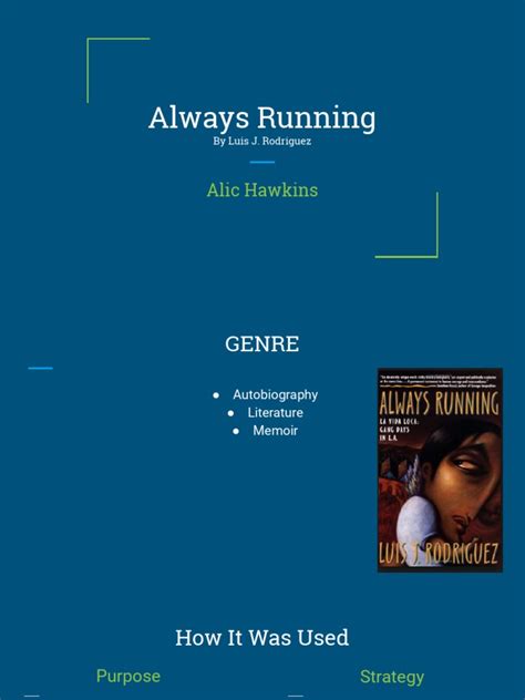 Read Online Always Running Pdf 