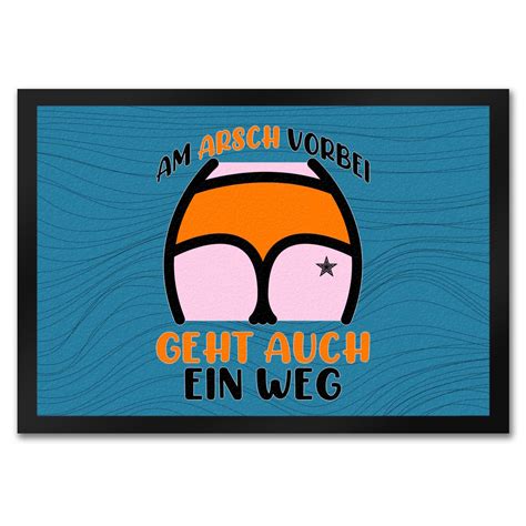 am arsch vorbei bla bla bla klebezettel