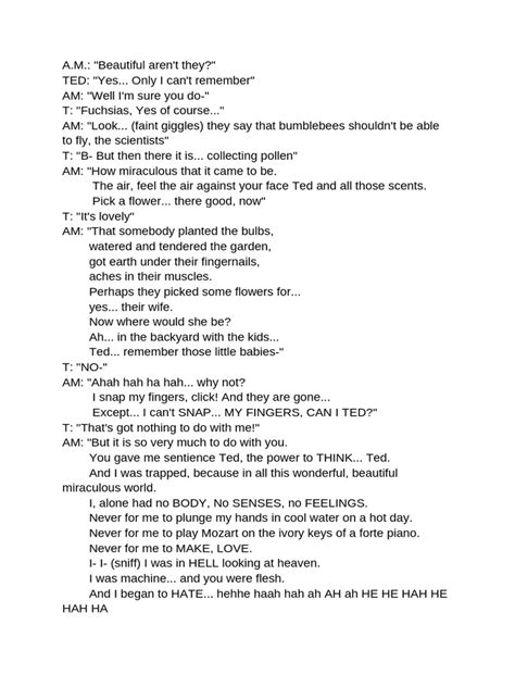Am Hate Monologue Script