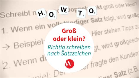 Am Haufigsten Gross Oder Klein