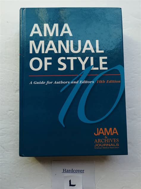 Full Download Ama Manual Of Style A Guide For Authors And Editors 