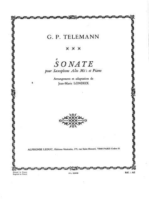 amadeus telemann g p sonate in f moll fagott oder