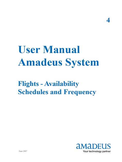 amadeus tutorial manual