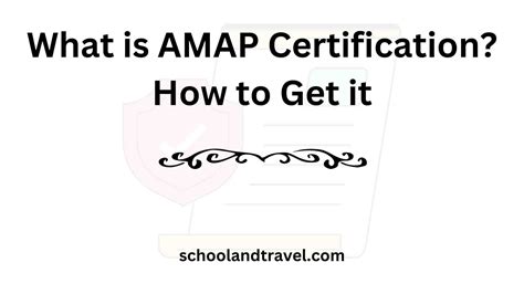 Amap Certification